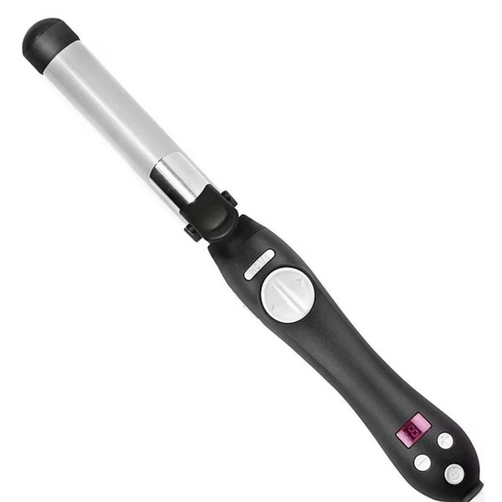 The Beachwaver Co. Black and Silver Hair Curler